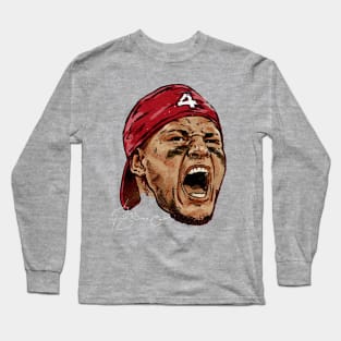 Yadier Molina St. Louis Scream Long Sleeve T-Shirt